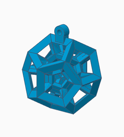 Geometry Keychain 43.stl 3d model