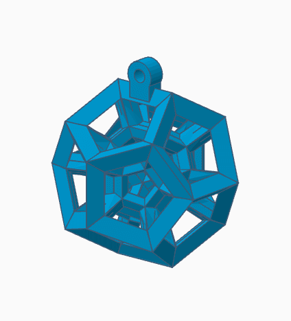 Geometry Keychain 43.stl 3d model