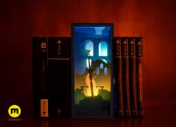 Dark Souls Bonfire Book Nook 3d model