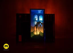 Dark Souls Bonfire Book Nook 3d model