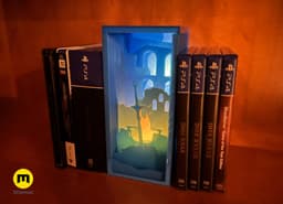 Dark Souls Bonfire Book Nook 3d model