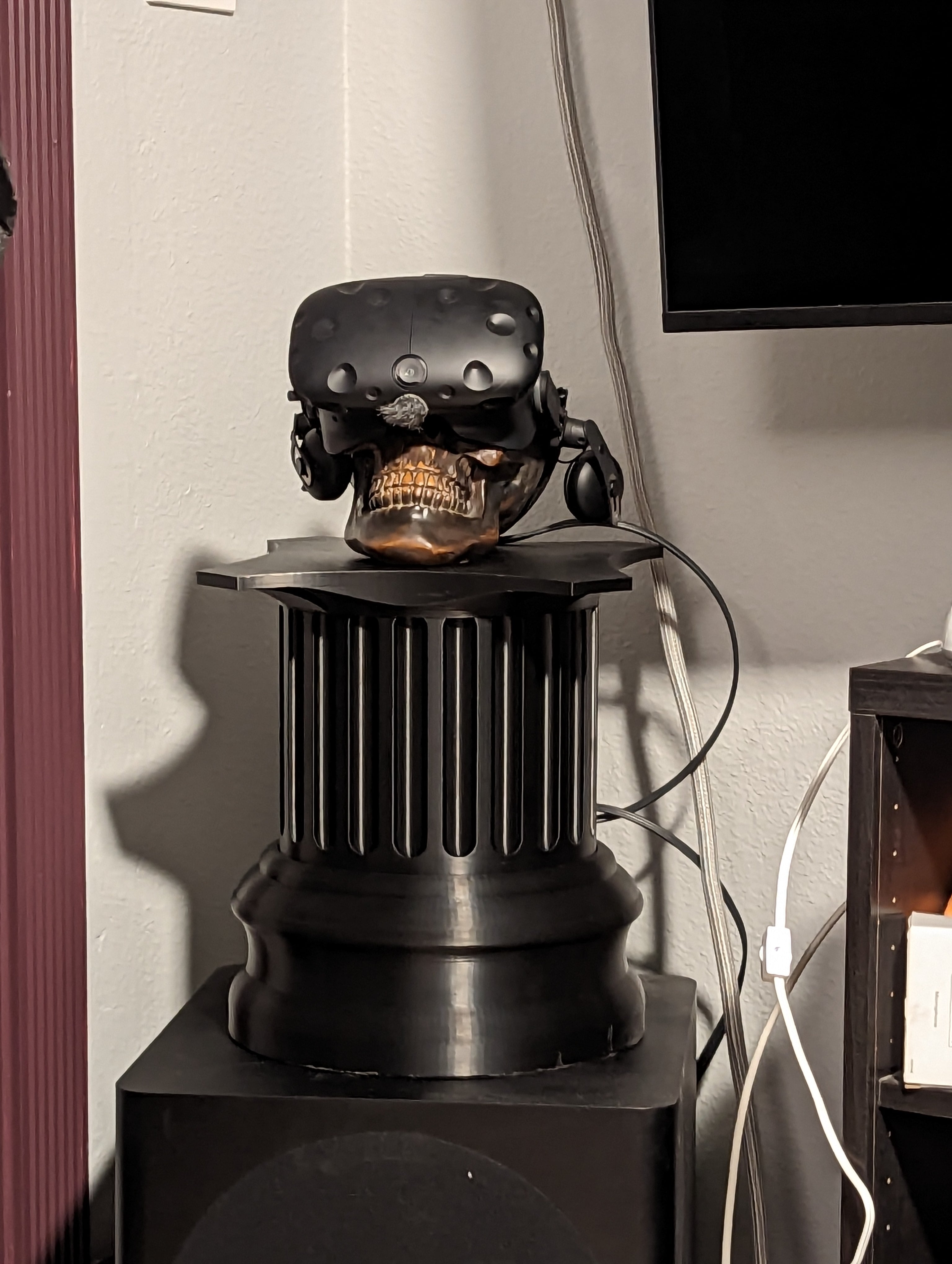 Column for VR Skull 3d model