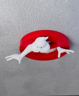 Amazing Ghostbusters LOGO - Wall hanging 3d model