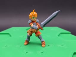 JRPG Warriors; Miniatures Collection 3d model