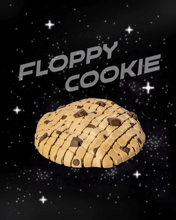 Floppy Chip Cookie - Articulating Chocolate Chip Cookie 3d model