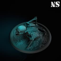 Death knight and Skeletons Bundle 3d model
