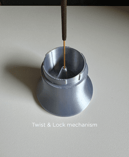 Vulcan, incense holder. 3d model