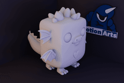 Dragão Cubo.stl 3d model