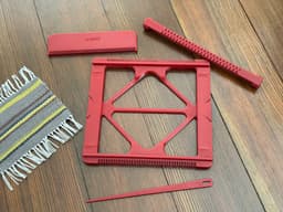 Pocket Loom Weaving Kit 4"x4" 12-dent 3d model