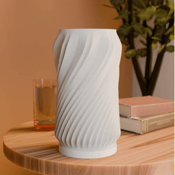 Minimalist Spiral Lamp 3d model