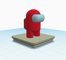 Gridfinity Among Us 3d model