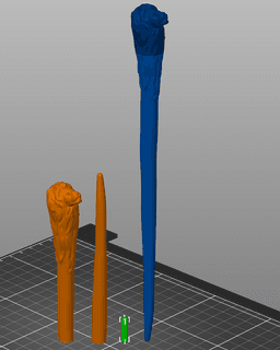 Godric Gryffindor's Wand - Harry Potter 3d model