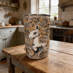 Unicorn Fantasy Tumbler 3d model