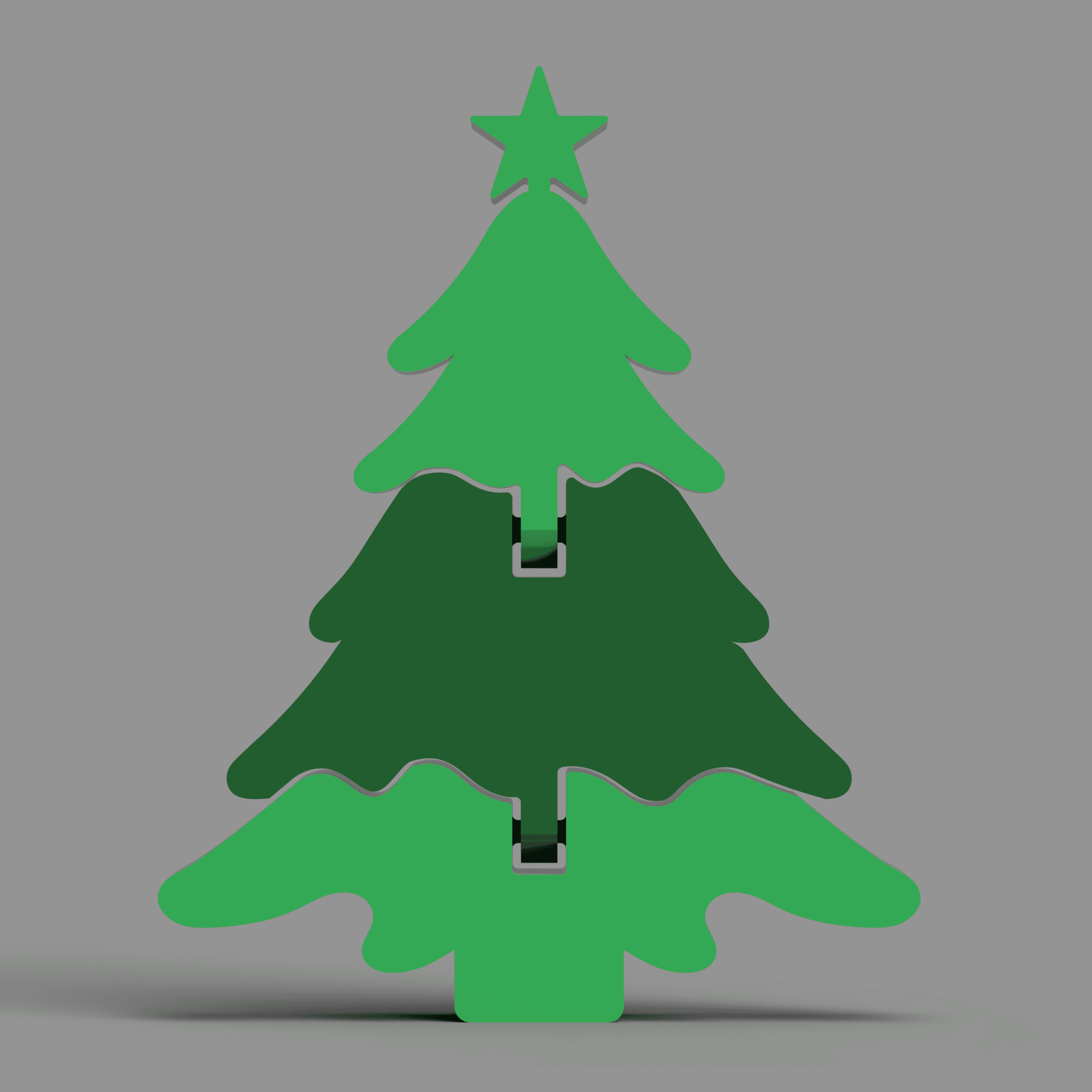 Articulated Christmas Tree 3d model
