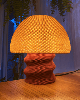 Mushroom Lamps Set 1 3d model