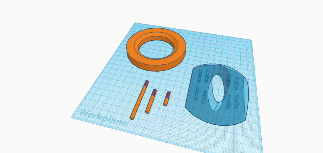 Camera Aiming Platform 3d model