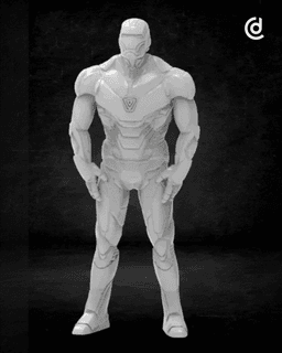 Ironman - Support Free 3d model