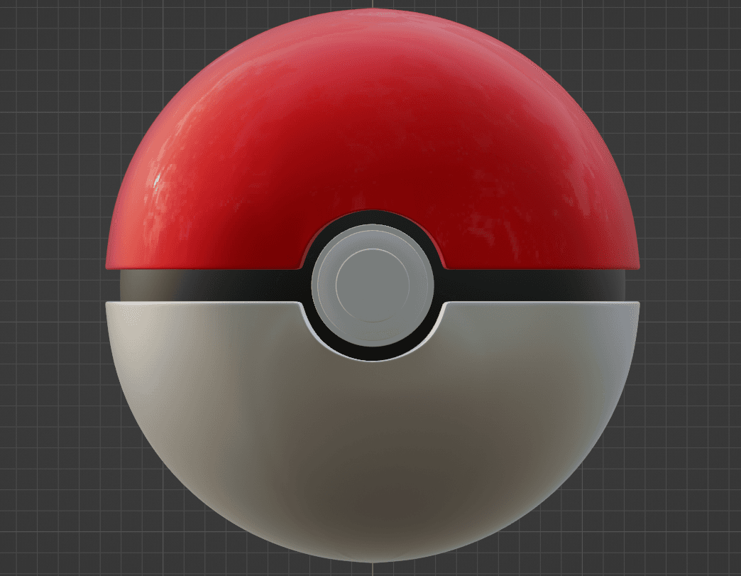 PokeBall 3d model