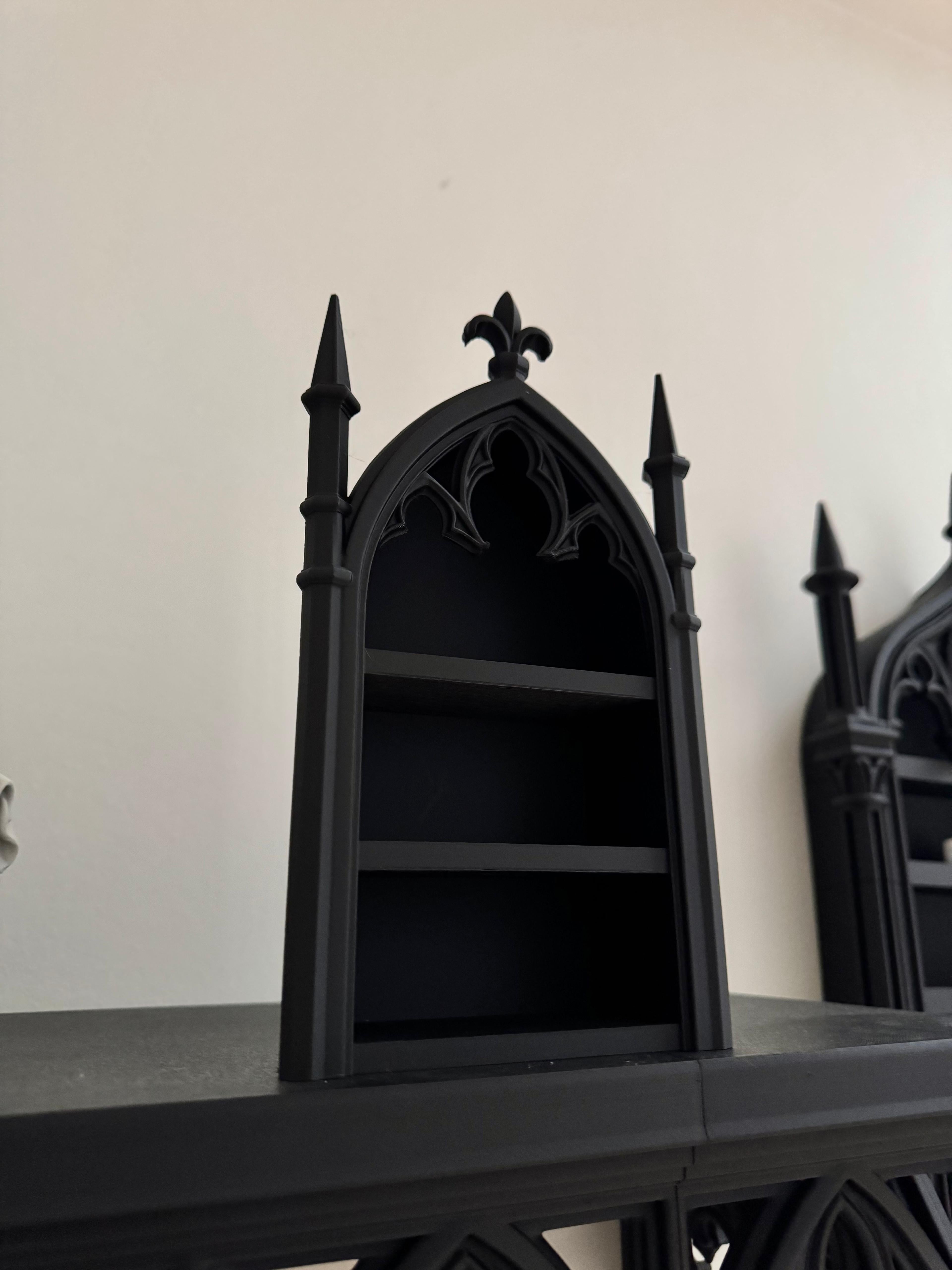 Victorian Display Shelf Gothic Home Decor 3d model