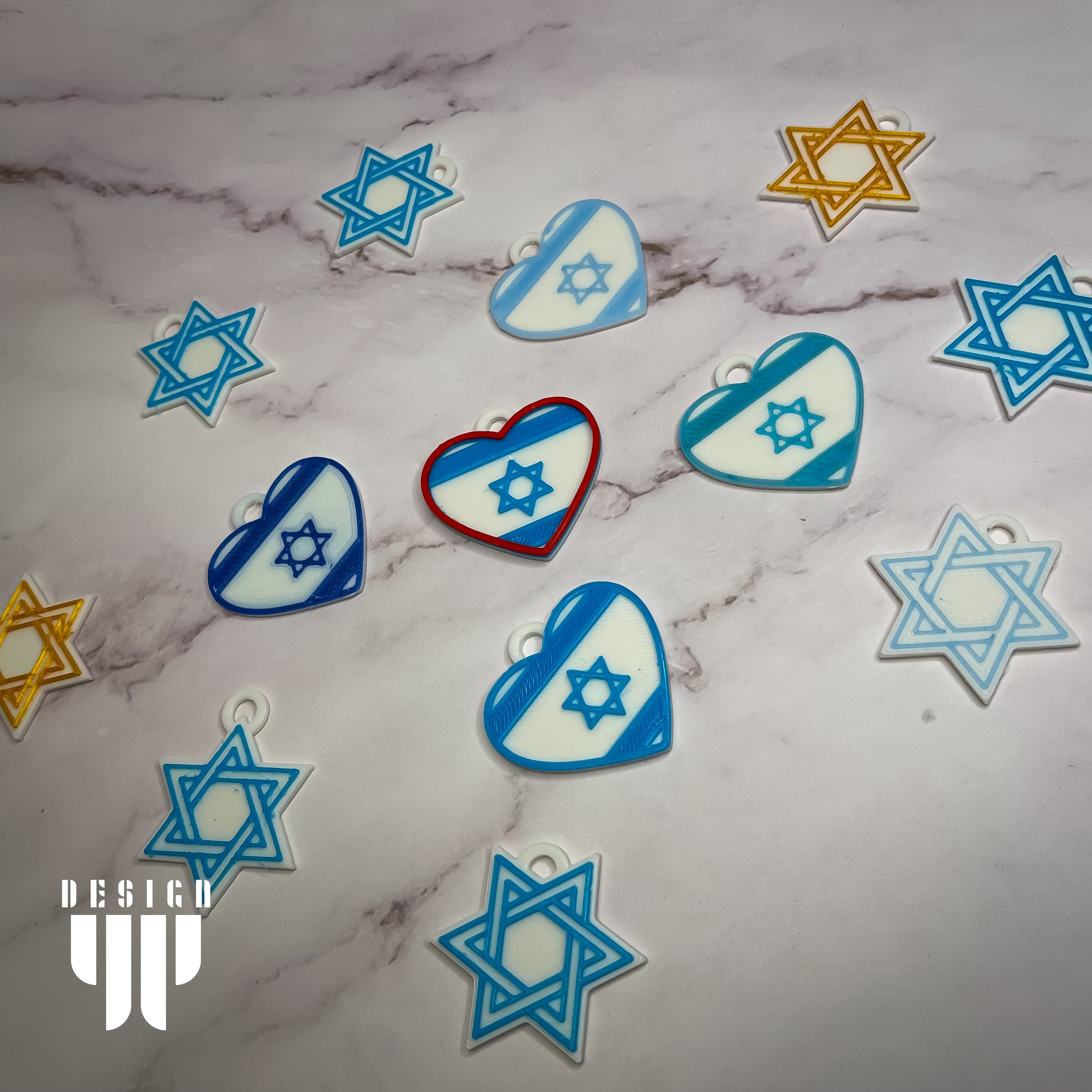 Support Israel 3d model
