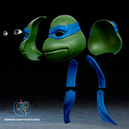 Turtle Helmet Bundle 3D Printer STL File 3d model
