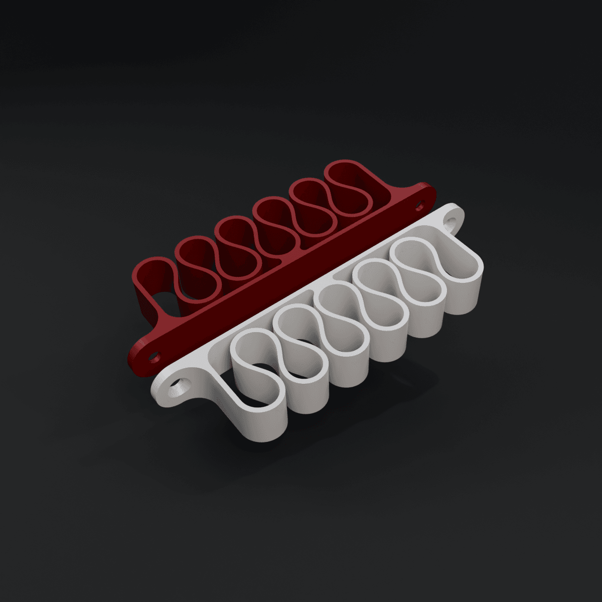 Yet another cable holder 3d model