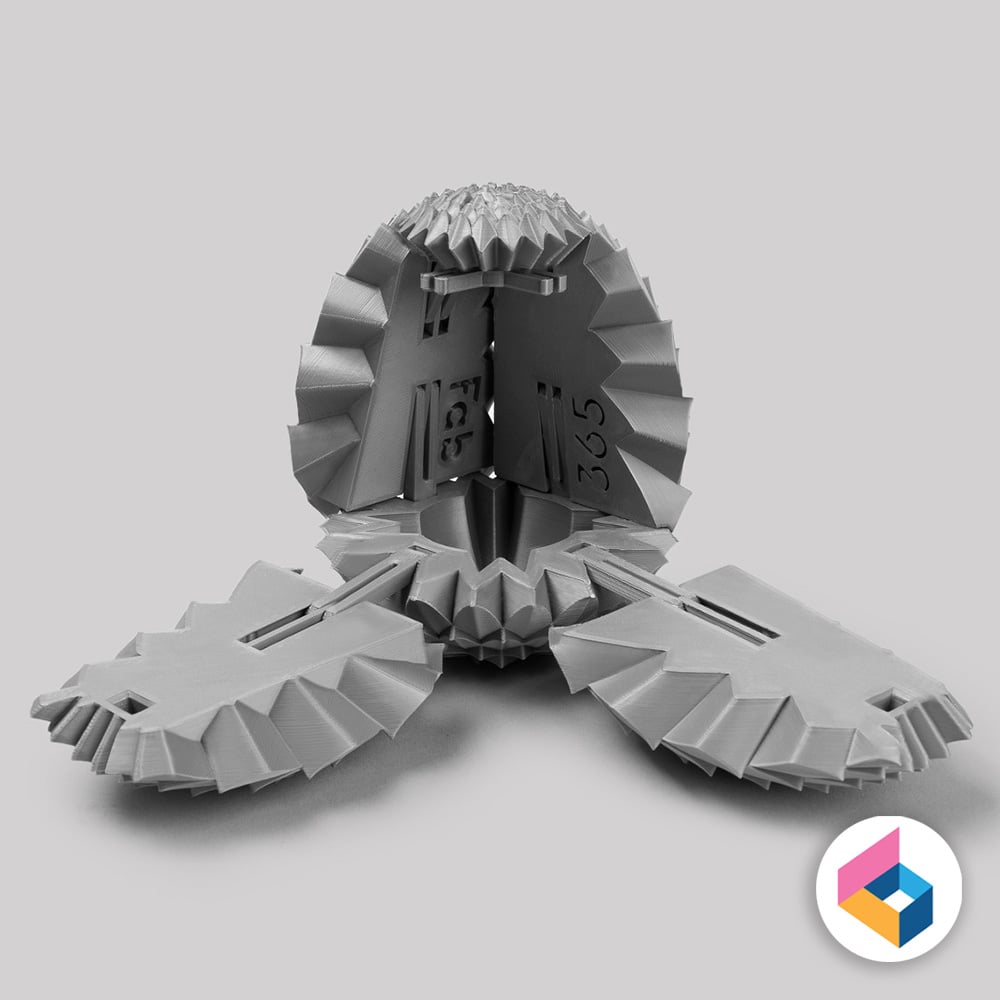 Dragon egg - Foldable 3d model