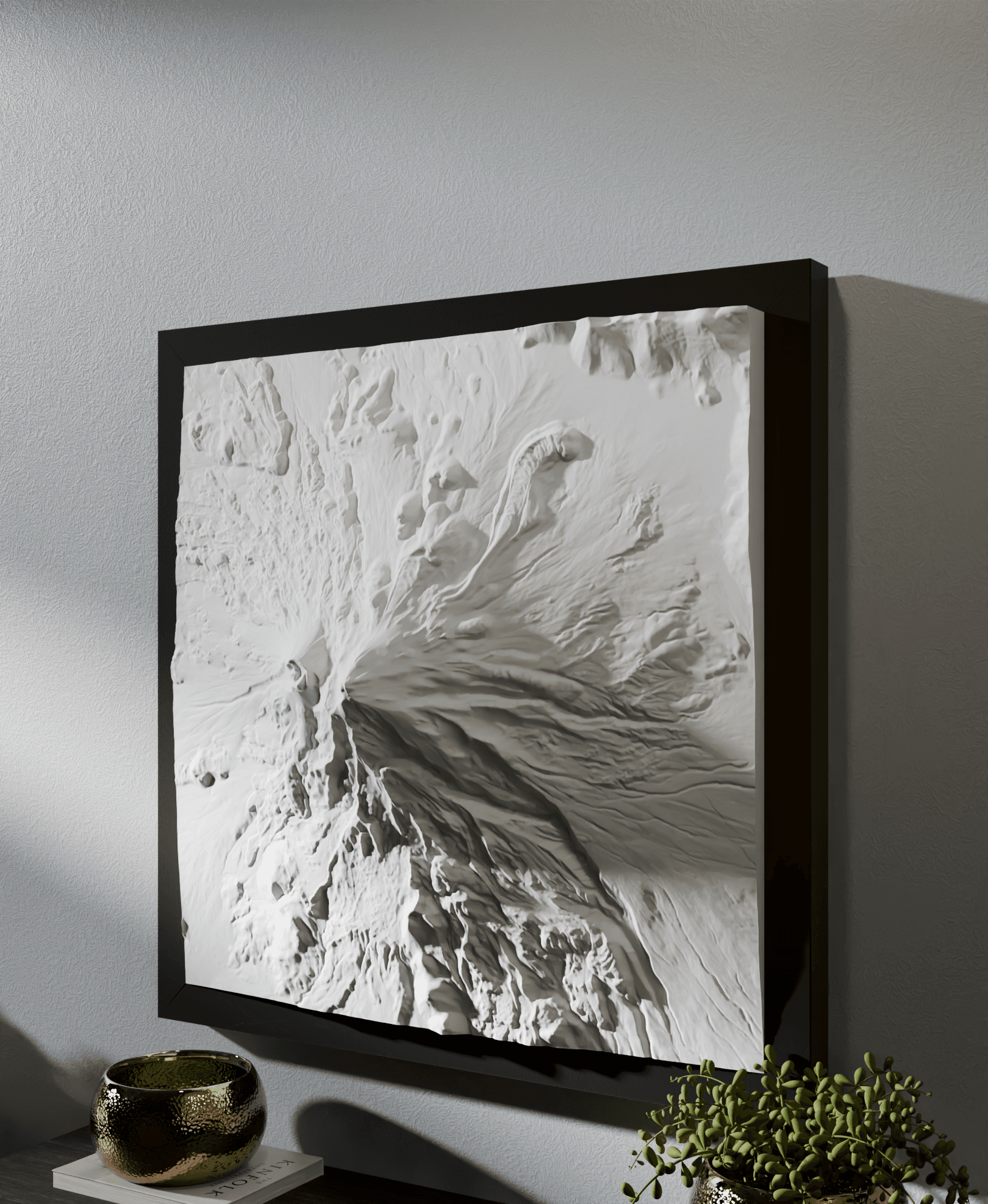 Mount Shasta 3d model