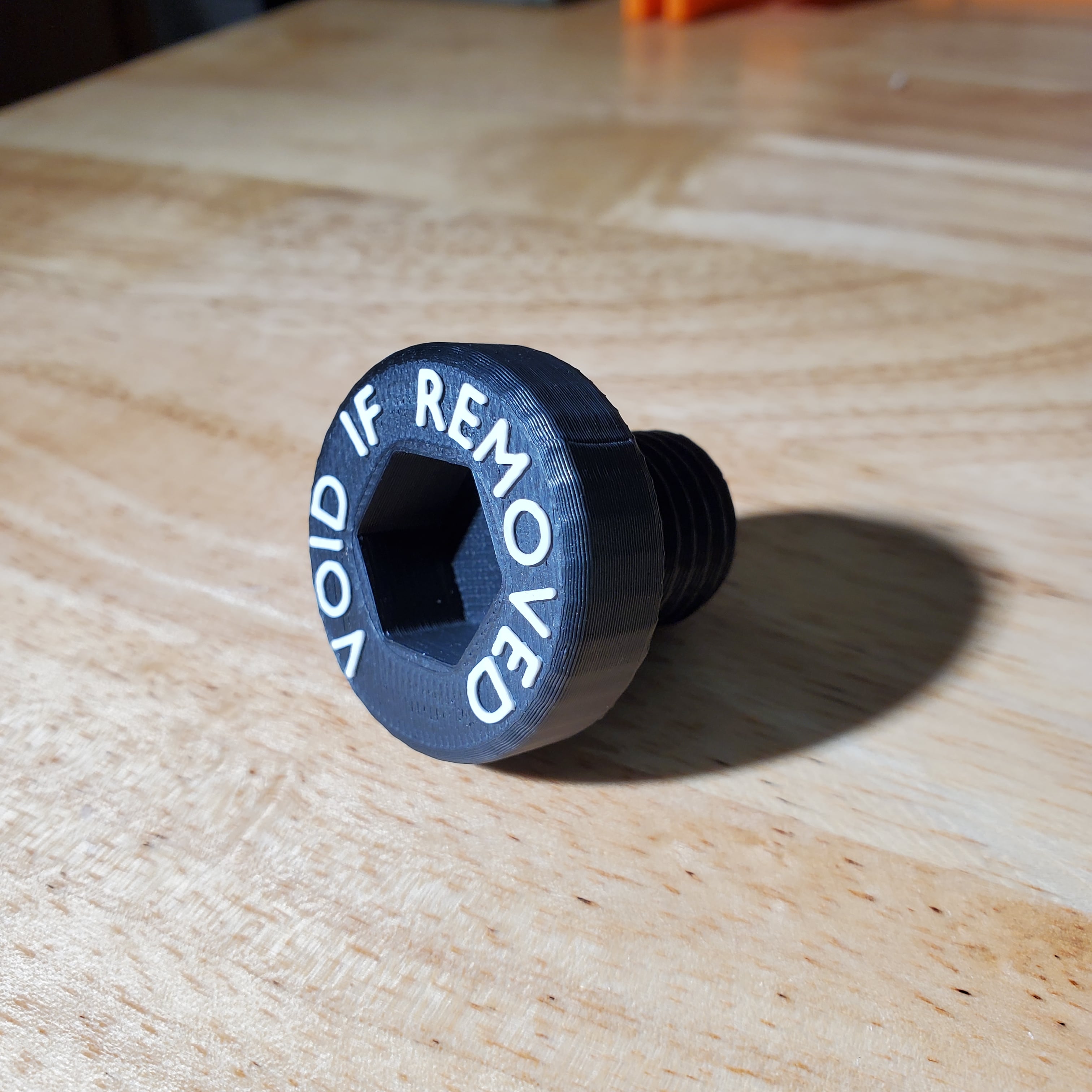 "Void if Removed" warranty indicator screw 3d model