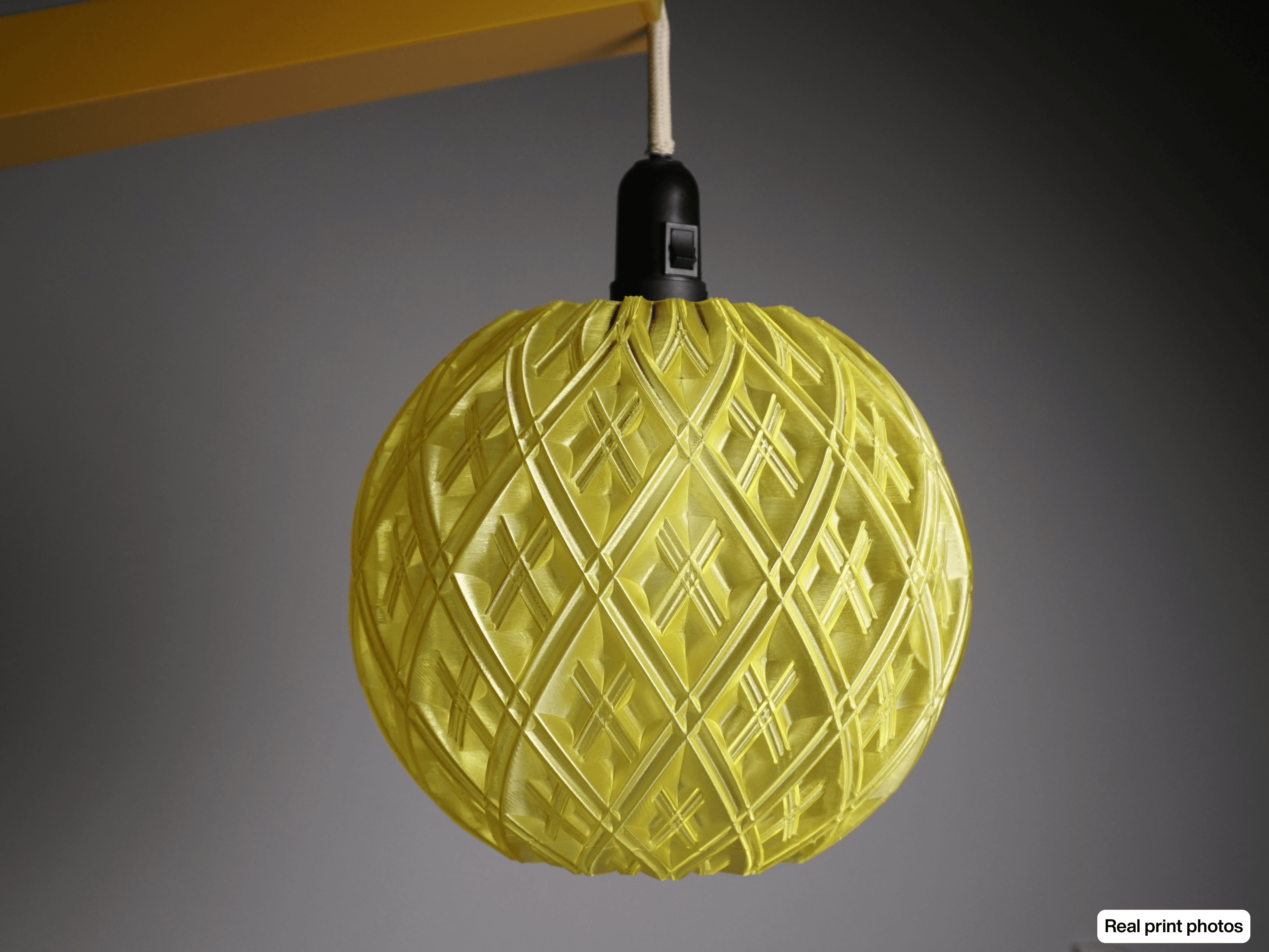 Geo Sphere Lamp 3d model