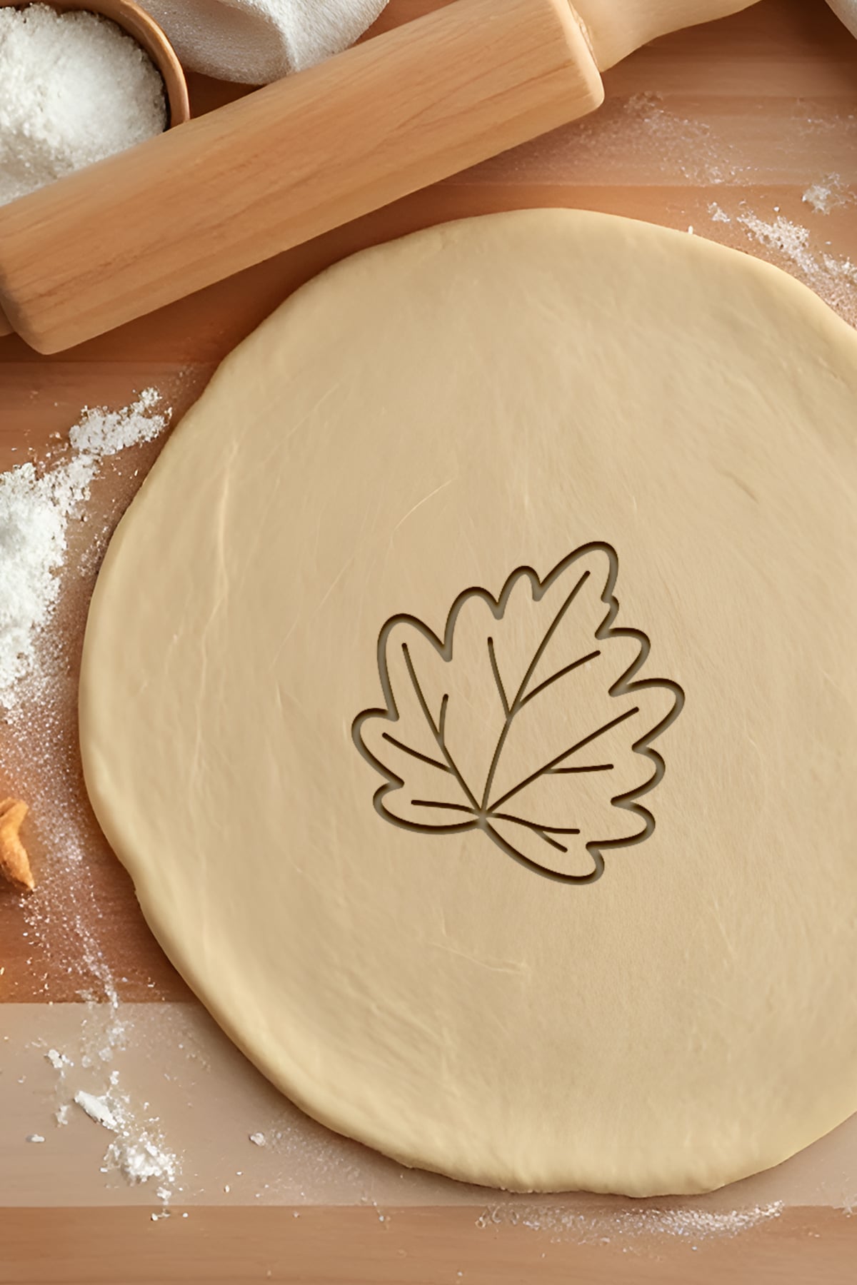Leaf Cookie Cutter, Biscuit Cutter 3d model