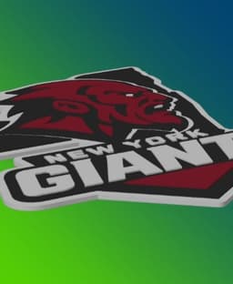 New York Giants Custom Series 1: Part 11/32 3d model
