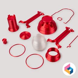 Oil lamp style LED candle light 3d model