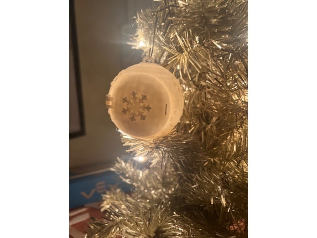 Christmas Morning Ornament 3d model
