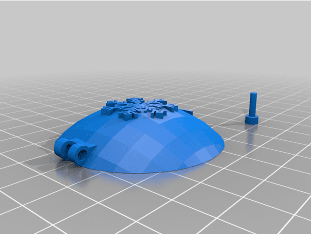 Christmas Morning Ornament 3d model