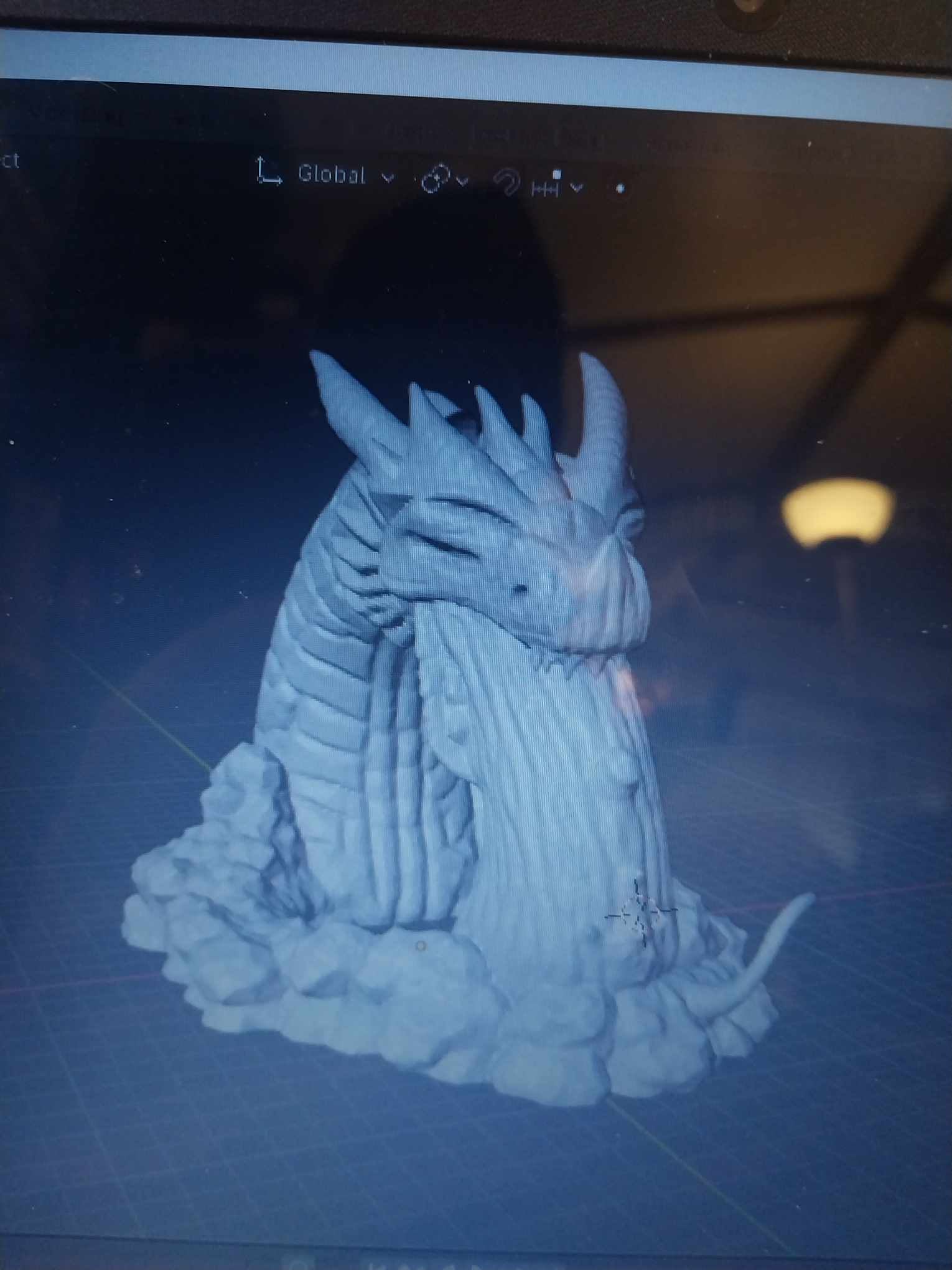 Lava.Dragon.D.Tower.stl 3d model