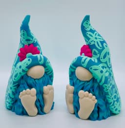 Hippy Foot Mahalo Gnome 3d model