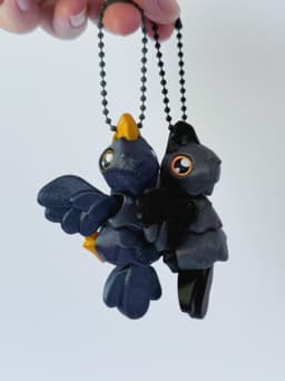 Crow Flexi 3d model