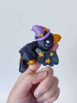 Crow Flexi 3d model