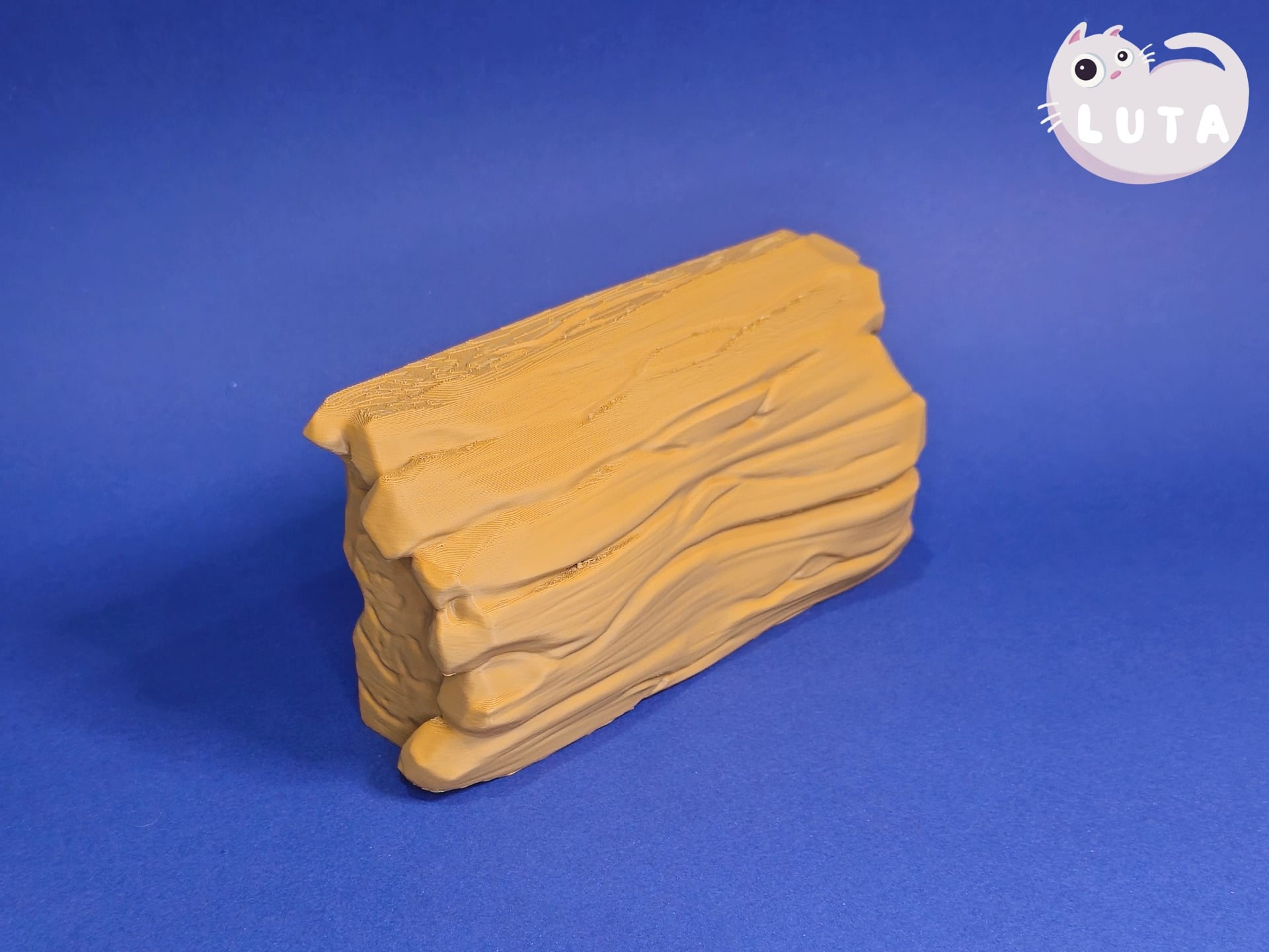 Log Shelves 3d model