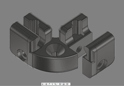 Coin de panier MOBALPA 3d model