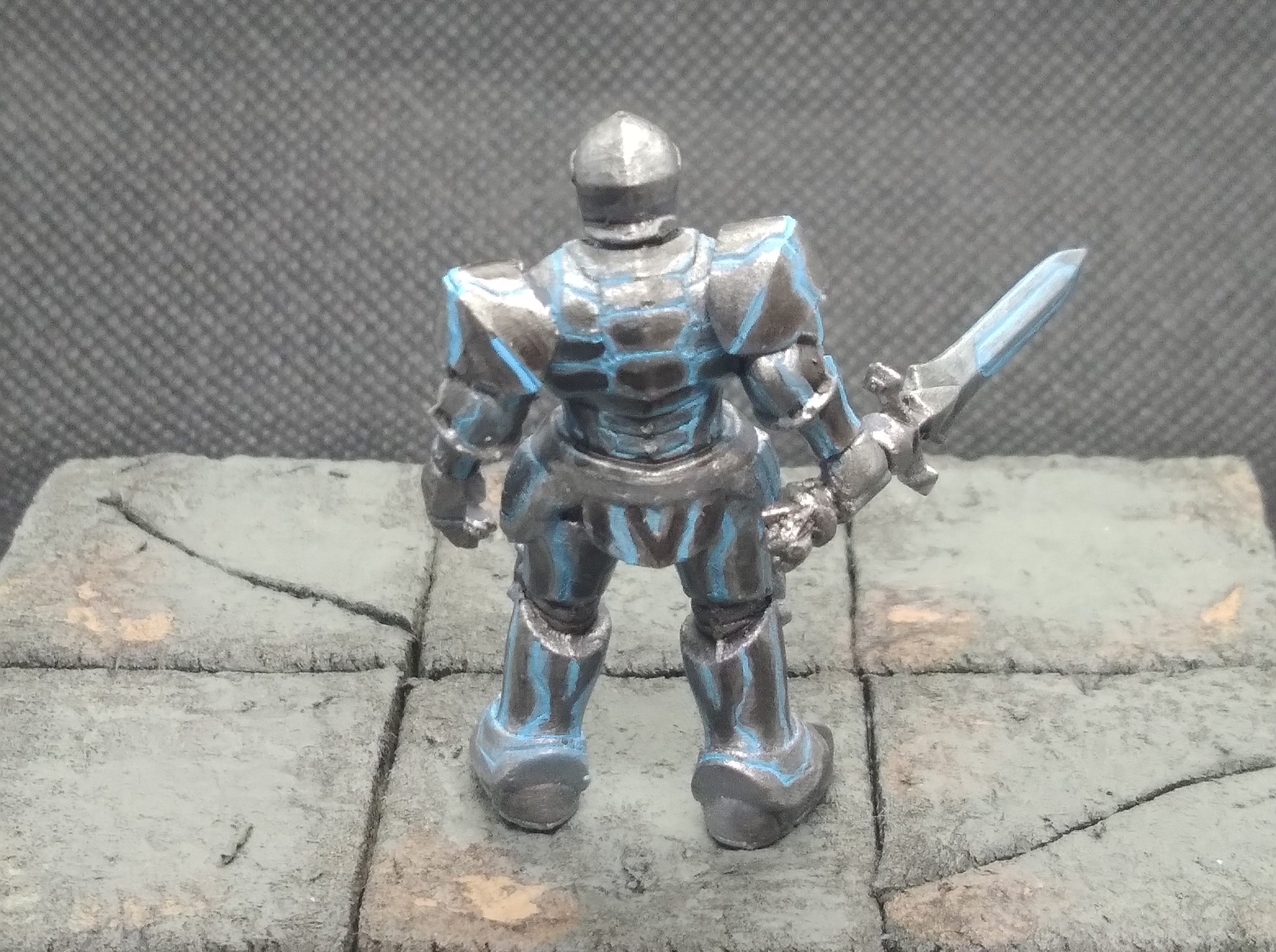 Rune Plate Knights Miniatures Bundle 3d model