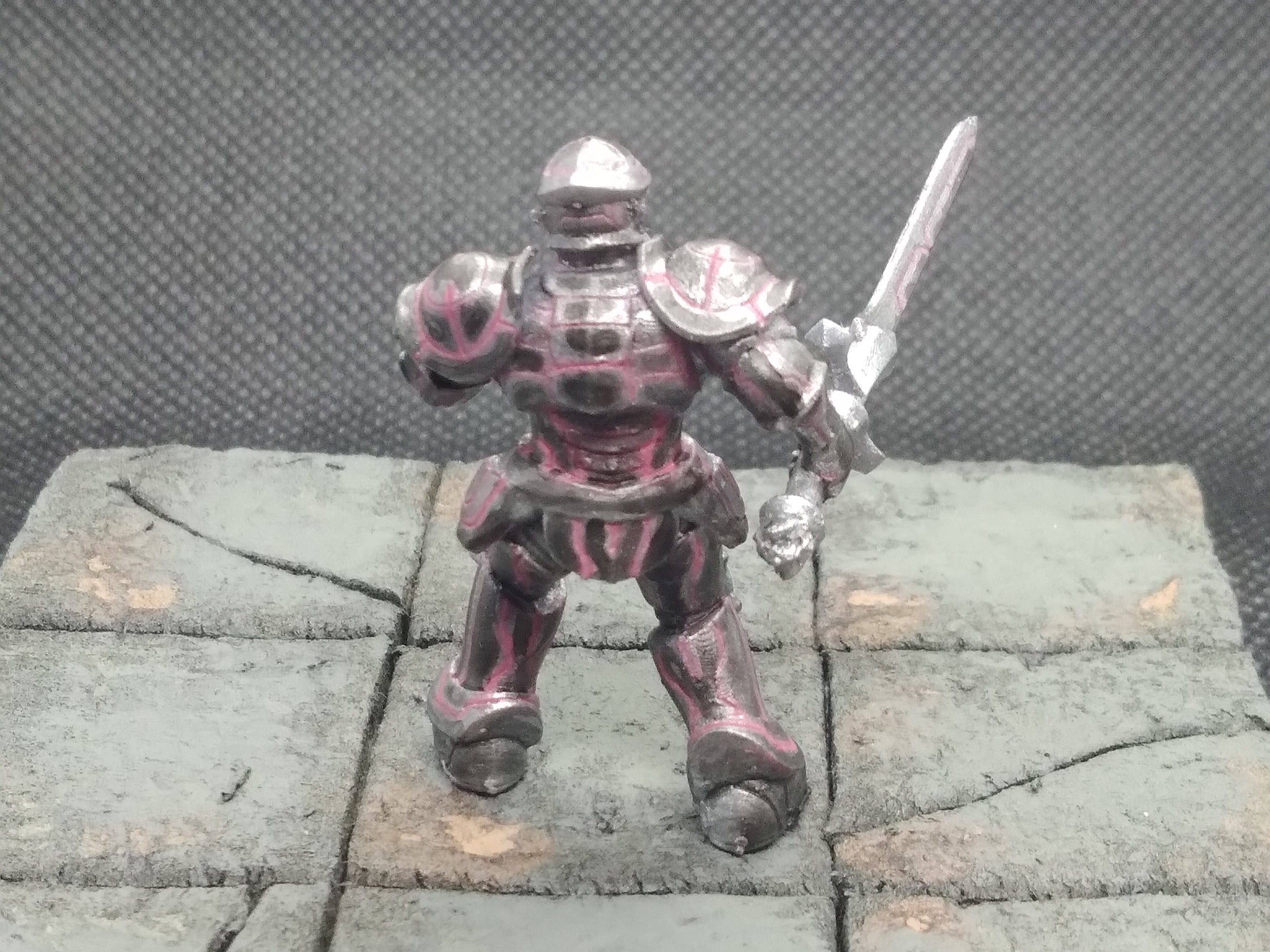Rune Plate Knights Miniatures Bundle 3d model