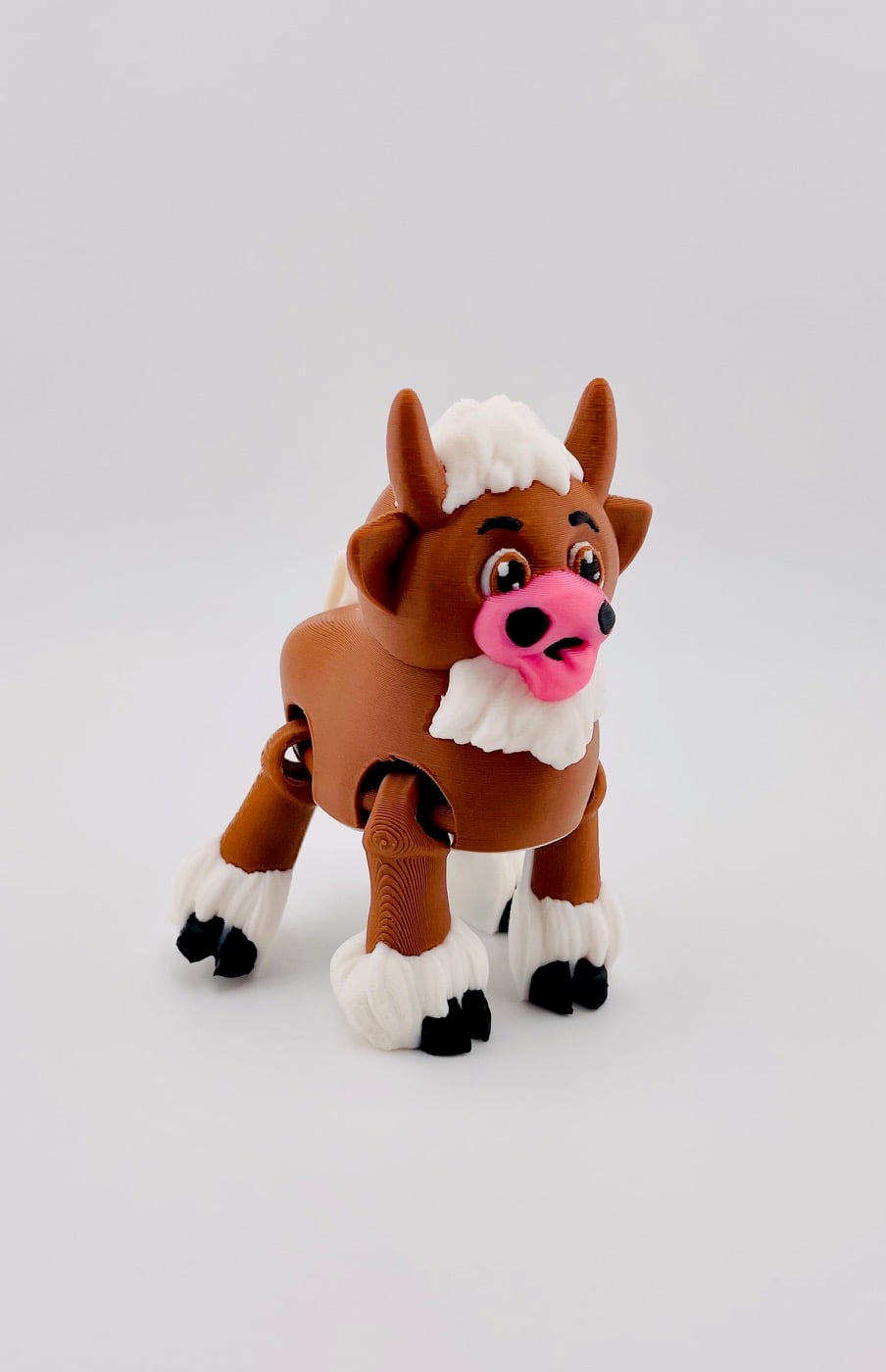 Fuzzy Cow Flexi 3d model