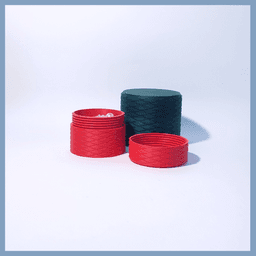 Container with thread 3d model
