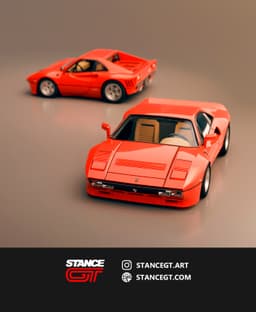 288 GTO | Model Kit Car 3d model