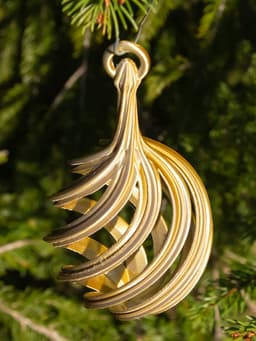 Spiral Christmas Bulb 2024 3d model