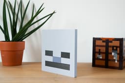 Minecraft Wall Art - Skeleton 3d model