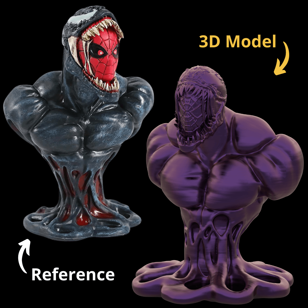 Spiderman Venom.stl 3d model