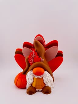 Female Turkey Gnome 2024 3d model